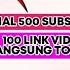 SPECIAL 100 LINK VIDEY 100 SESUAI THUMBNAIL MAIN MOBILE LEGEND