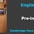 Cambridge English Face2Face Pre Intermediate