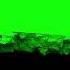 Ground Collapse Crack Green Screen Animation Background