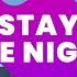 Sigala Talia Mar Stay The Night Live Lyric Video