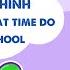 VIDEO HOẠT HÌNH LỚP 4 Unit 2 Song What Time Do You Go To School