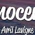 Avril Lavigne Innocence Lyrics