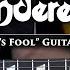 Cinderella Nobody S Fool Guitar Lesson