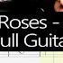 BED OF ROSES Bon Jovi Richie Sambora FULL Guitar Cover TAB