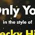 Becky Hill Only You McDonald S Advert 2022 Karaoke Version From Zoom Karaoke