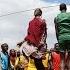 Maasai Warrior Style High Jump In Africa