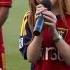 11 Year Old Lexi Walker Sings National Anthem At Real Salt Lake Game