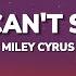 Miley Cyrus We Can T Stop LYRICS