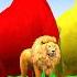 5 Giant Duck Cartoon Cow Mammoth Elephant Lion Paint Wild Animals Crossing Fountain Animation