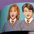 Harry Potter Hermione Singing Death Bed FlipBook Harrypotter Flipbook Shorts