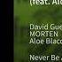 David Guetta MORTEN Ft Aloe Blacc Never Be Alone Audio