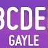 GAYLE Abcdefu Lyrics