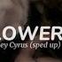 Miley Cyrus Flowers Sped Up I Can Buy Myself Flowers Lyrics