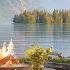 Morning Lakeside Ambience With Nature Sounds And Relaxing Campfire To Relax Study