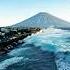 Tsunami Hits Coastline With Volcano In Background Tsunami Volcano Disaster Naturepower Ai