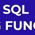 SQL String Functions In SQL Snowflake Videos Replace In Sql