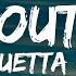 David Guetta Usher Without You Lyrics