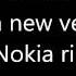 There Is An Old Version And A New Version Of The Nokia Ringtone Dewdrop Nokia Ringtone Dewdrop