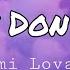 Demi Lovato Really Don T Care Ft Cher Lloyd Lyrics