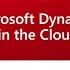 Migrating Microsoft Dynamics AX To Dynamics 365 In The Cloud Webinar