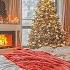 Christmas Jazz Music In Warm Bedroom Snowy Days Smooth Jazz Piano Music For Relaxing Studying