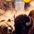 Grizzly Bear Vs 5 Beasts Battle Epic Animal Showdown