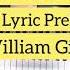 William Gillock Phantom Rider From Lyric Preludes With Slow Version