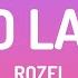 Rozei Ooo La La Lyrics