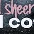 Ed Sheeran Cold Coffee Lyrics