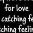 Justin Bieber Catching Feelings Lyrics