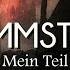 Rammstein Mein Teil Lyrics Sub Español