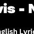 Ya Levis Nakati English Lyrics