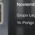 Grupo Legítimo Noviembre Sin Ti Audio Oficial