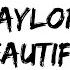 Taylor Swift Beautiful Eyes Lyrics