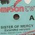 Thompson Twins Sister Of Mercy 12 45rpm Extended Remix By Phil Thornalley