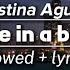 Christina Aguilera Genie In A Bottle Slowed Lyrics