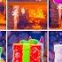 ALL PRESENTS Opened Free Skins Emote WINTERFEST 2024 FORTNITE