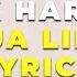 Jack Harlow Dua Lipa Lyrics