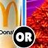 Would You Rather Challenge JUNK FOOD Vs SNACKS HARDEST Food Choices Ever