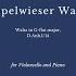 Kupelwieser Waltz For Violoncello And Piano Waltz In G Flat Major D Anh I 14