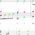 Bach Chorale BWV 367 Harmonic Analysis With Colored Notes In Allen Meinen Thaten