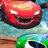 The Lightning McQueen Car Eater Vs Police Cars Epic Escape Hero Cars To The Rescue