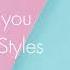 Harry Styles Adore You Lyrics