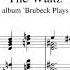 Dave Brubeck The Waltz Piano Transcription Sheet Music In Description