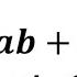 A Wonderful Math Problem A 2ab B 8 A B