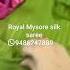 Royal Mysore Silk Saree Shorts 111 15th Dec 2023 11100 Mysoresilksarees Saree Silk