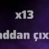 X13əhram Yaddan çıxar