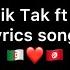 DAK Tik Tak Ft BLINGOS Paroles