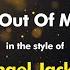 Michael Jackson She S Out Of My Life Karaoke Version From Zoom Karaoke