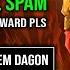 WTF First Item Max Dagon 1 Shot Invisible 4 Sec CD Shuriken Skill Spam Mid Bounty Hunter Dota 2